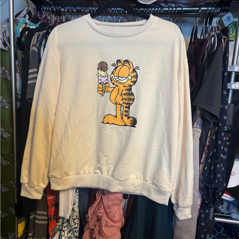 Romwe Cream Graphic Tee